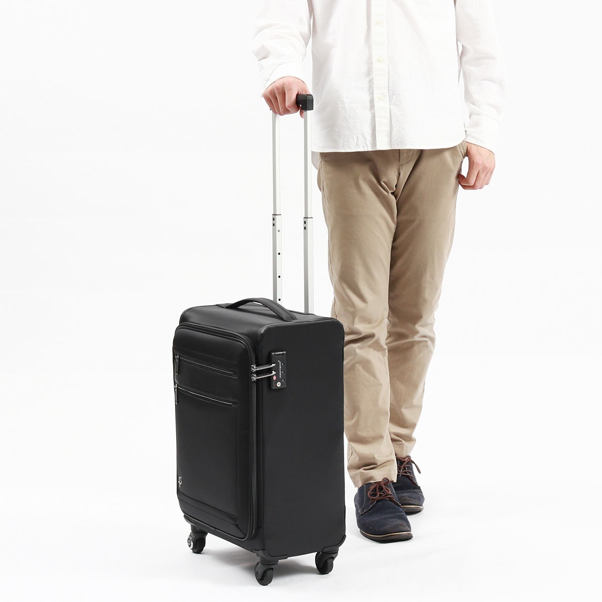 正規品10年保証 スーツケース Feena RF キャリーケース 29L Sサイズ 1泊 1泊2日 機内持ち込み TSロック フロントオープン 日本製 12823
