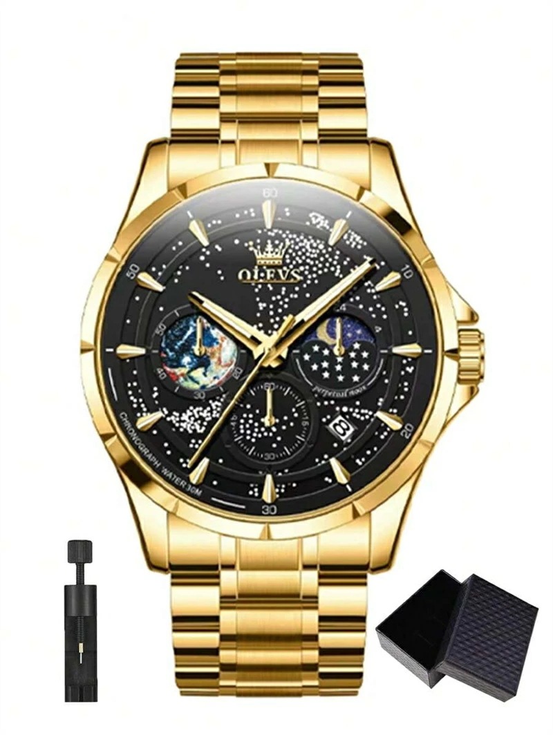 メンズ 防水 ルミナス 石英 ステンレススチール 腕時計 カレンダー クロノグラフビジネスにも最適なメンズ高級腕時計ファッション時計は服装に合わせられるメンズギフト メンズ 防水 ルミナス 石英 ステンレススチール 腕時計 カレンダー クロノグラフビジネスにも最適なメンズ高級腕時計ファッション時計は服装に合わせられるメンズギフト