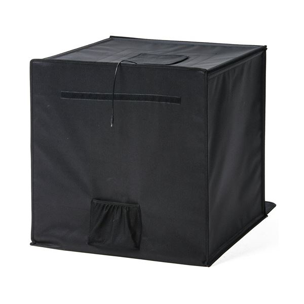 サンワダイレクト撮影ボックス (LEDライト付6000lm/50x50cm/折りたたみ可能) 200-DG016 1個 サンワダイレクト撮影ボックス (LEDライト付6000lm/50x50cm/折りたたみ可能) 200-DG016 1個