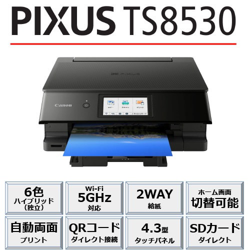 Qoo10] キヤノン TS8530 インクジェット複合機 PI