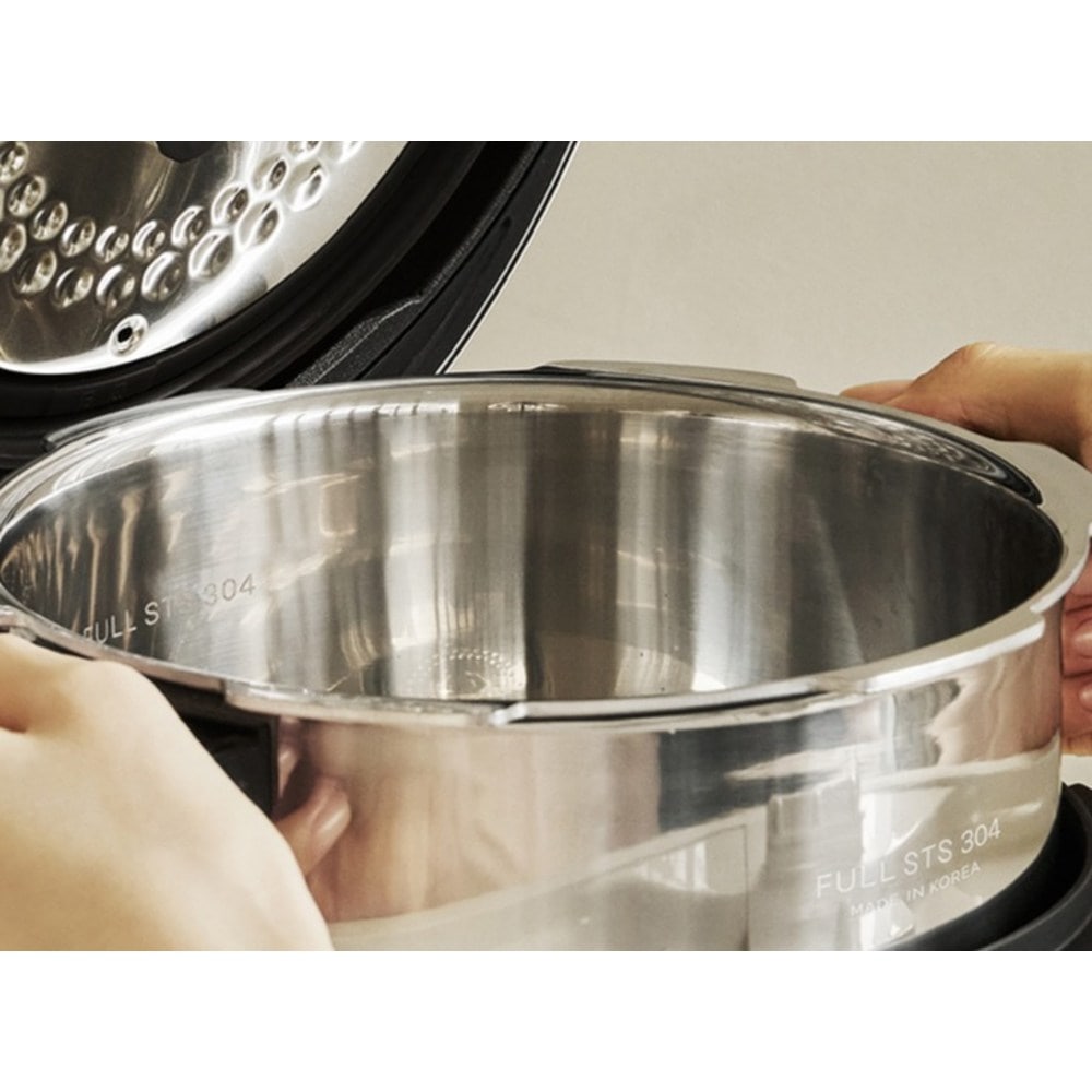 クチェン (CUCHEN) / ブレインフルステンレスデュアルプレッシャーIH電気圧力炊飯器 / 10人用