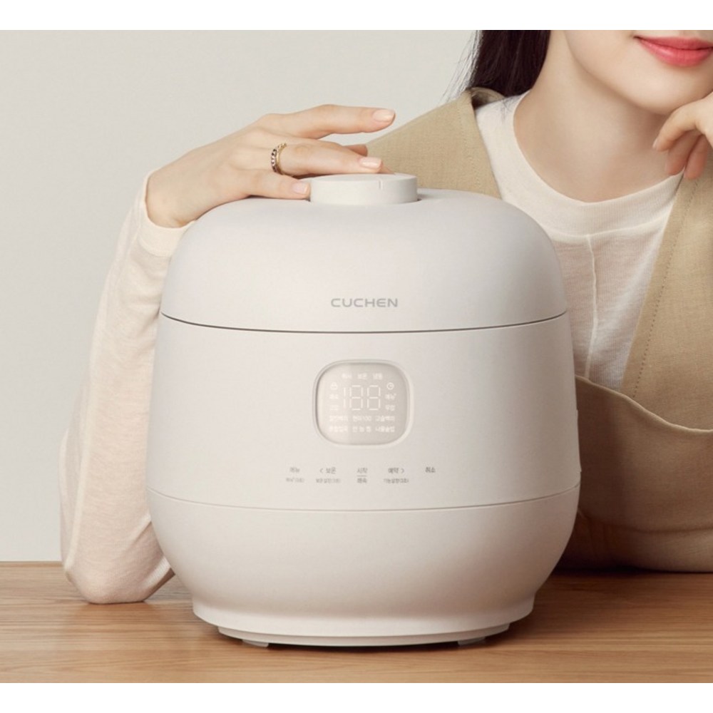クチェン (CUCHEN) / ブレインフルステンレスデュアルプレッシャーIH電気圧力炊飯器 / 10人用