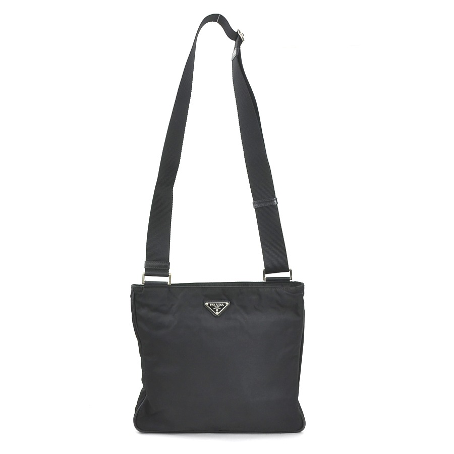 プラダ PRADA ショルダーバッグ ナイロン ブラック ユニセックス 55808k プラダ PRADA ショルダーバッグ ナイロン ブラック ユニセックス 55808k