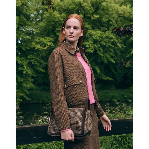 (ヘッジスレディース) 24FW ヘリントンジャケットブラウン HSJU4D994W2