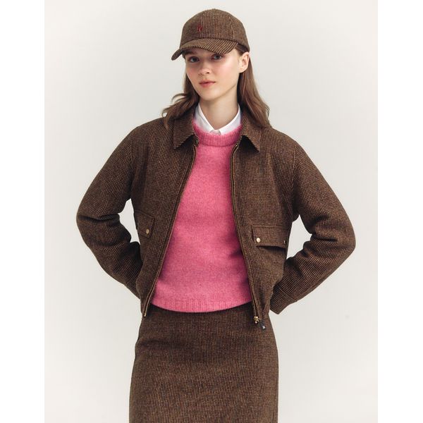 (ヘッジスレディース) 24FW ヘリントンジャケットブラウン HSJU4D994W2
