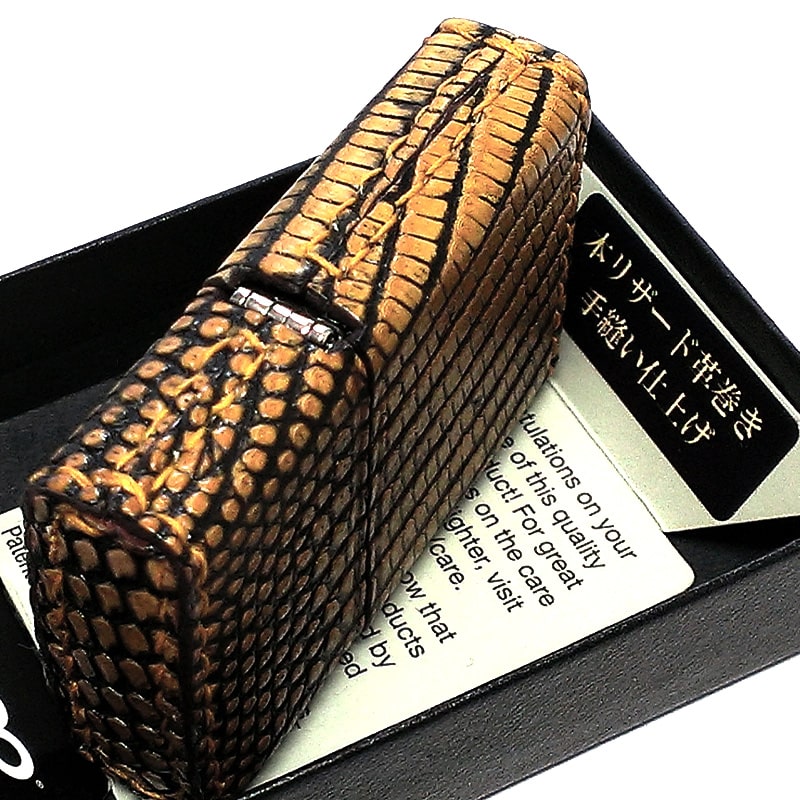 ZIPPO 本革巻き リザード ジッポ ライター 全面 トカゲ かっこいい 蜥蜴皮巻き 手縫い仕上げ おしゃれ メンズ 高級 ギフト プレゼント ZIPPO 本革巻き リザード ジッポ ライター 全面 トカゲ かっこいい 蜥蜴皮巻き 手縫い仕上げ おしゃれ メンズ 高級 ギフト プレゼント