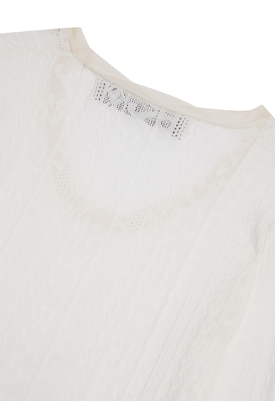 【OPEN Yy】 YY JACQUARD PULLOVER : WHITE 【OPEN Yy】 YY JACQUARD PULLOVER : WHITE