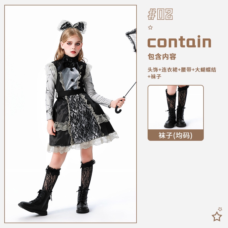 ハロウィン 子供用 コスチューム コスプレ ホラー ドレス 魔女 ピエロ 子供服 面白い コスチューム カーニバル パフォーマンス コスチューム