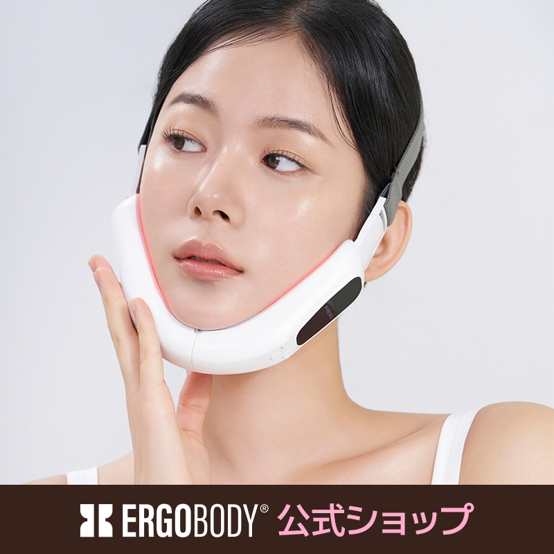 Qoo10] エルゴボディ シェイピーVラインバンド 美顔器 EMS