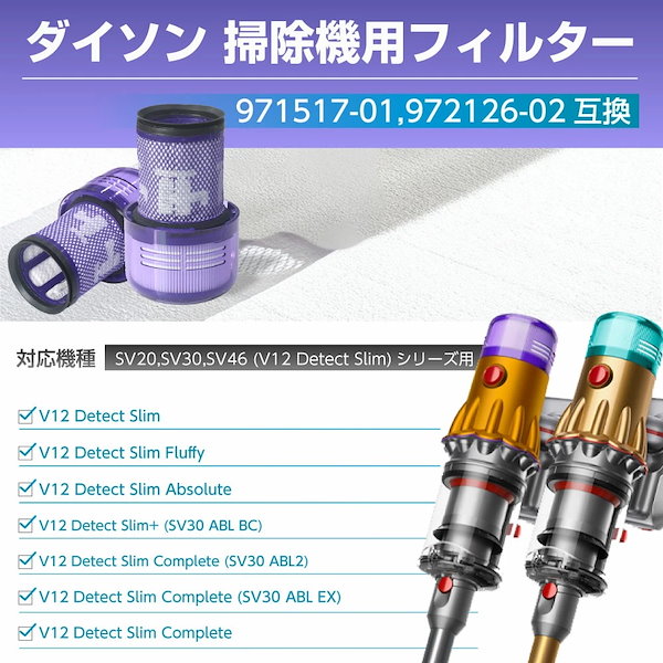 Qoo10] ダイソン ダイソン フィルター 掃除機 SV20,