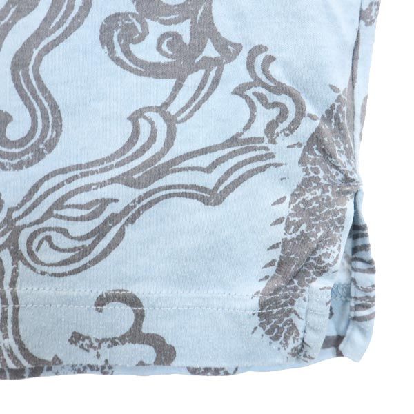 ゴルフ 日本製 半袖 ハーフジップ ポロシャツ 4 青系 GOLF メンズ