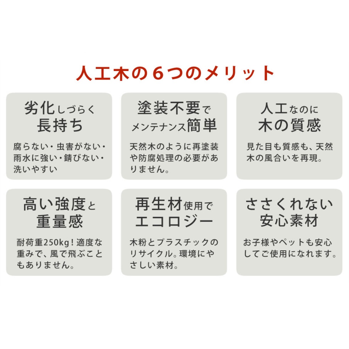 人工木ウッドデッキ ecofeel エコフィール 8台 ステップ・フェンスセット 2坪 ガーデンデッキ 人工木デッキ 人工木 DIY 縁台 ぬれ縁 90x90cm セット 掃き出し窓 連結