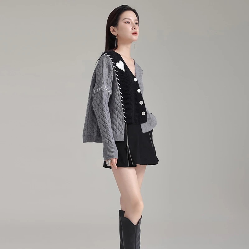 優しい風メリヤス柔らかいモチモチのセーターのコートニット春アウター カーディガン 優しい風メリヤス柔らかいモチモチのセーターのコートニット春アウター カーディガン