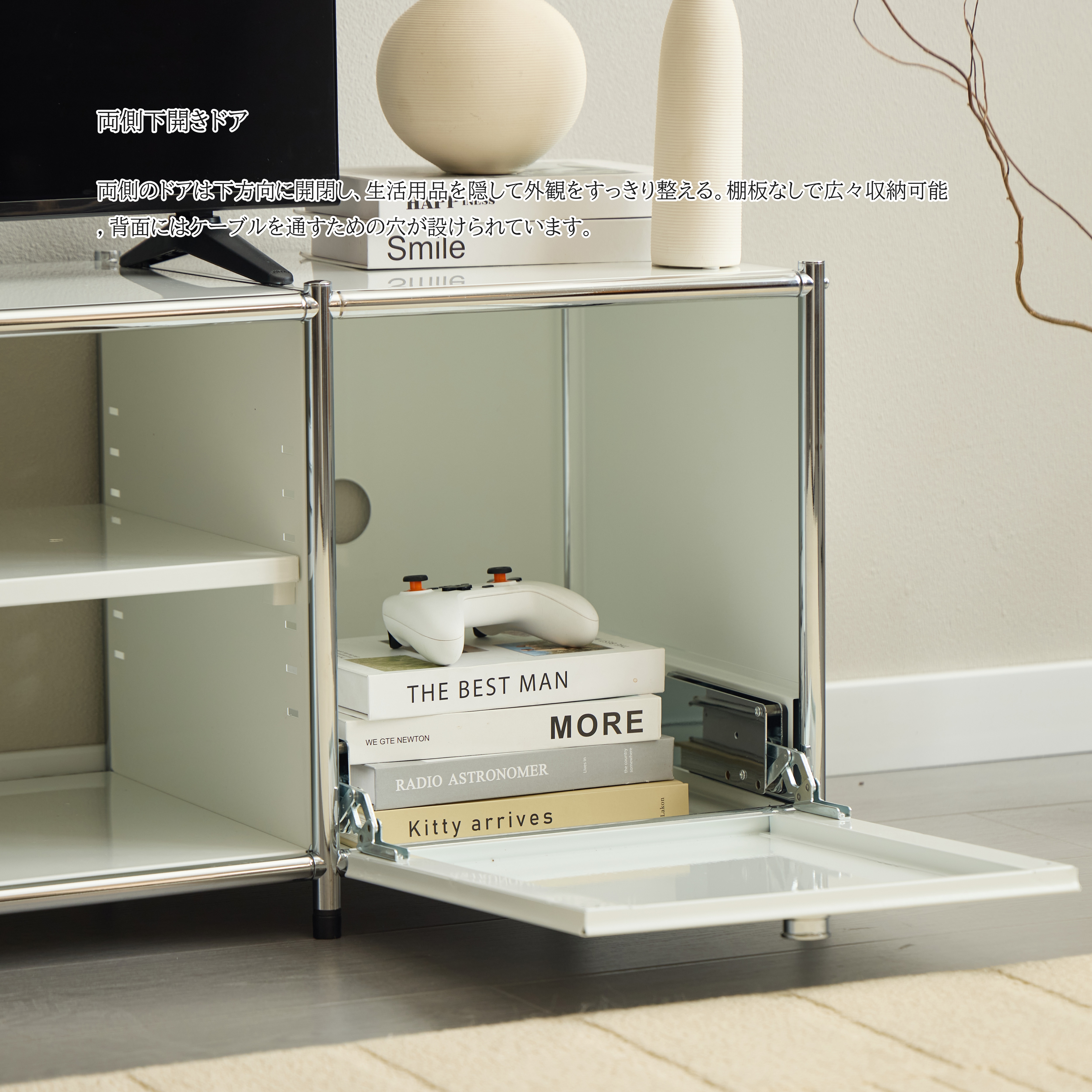 Qoo10] モジュール 家具 ローボード テレビボー