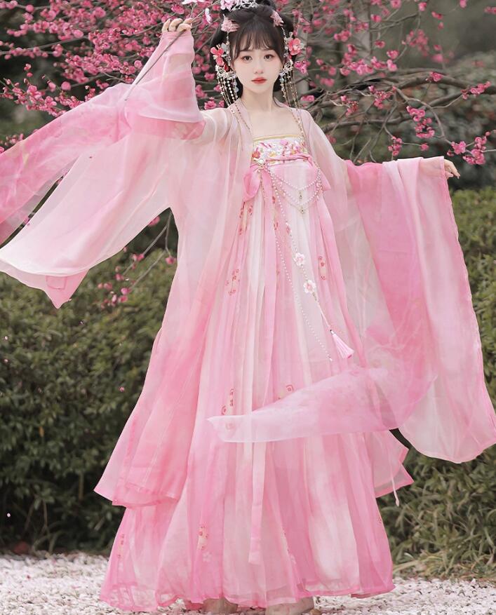 レディース 漢服 唐朝 美人服 貴妃ドレス 華流 コスプレ衣装 ハロウィン コスプレ衣装 中国古代 お嬢様ドレス 学園祭 文化祭 イベント コスチューム ドレス+羽織 おしゃれ ピンク レディース 漢服 唐朝 美人服 貴妃ドレス 華流 コスプレ衣装 ハロウィン コスプレ衣装 中国古代 お嬢様ドレス 学園祭 文化祭 イベント コスチューム ドレス+羽織 おしゃれ ピンク