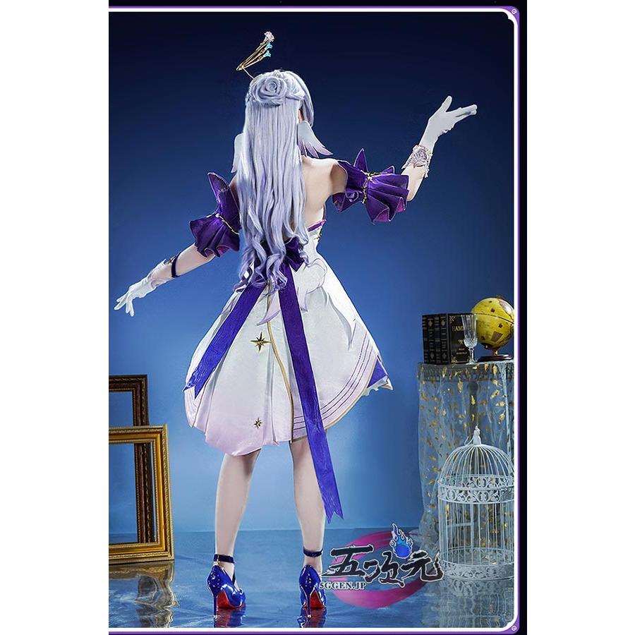 五次元 基萌 崩壊スターレイル コスプレ 崩スタ ロビン 衣装 ウィッグ