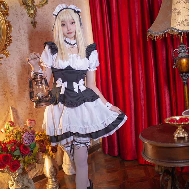 奇跡ぽかぽか白黒チョコレートメイド服lolitaプリンセススカートゲーム衣装コスプレ衣装ダンス 奇跡ぽかぽか白黒チョコレートメイド服lolitaプリンセススカートゲーム衣装コスプレ衣装ダンス