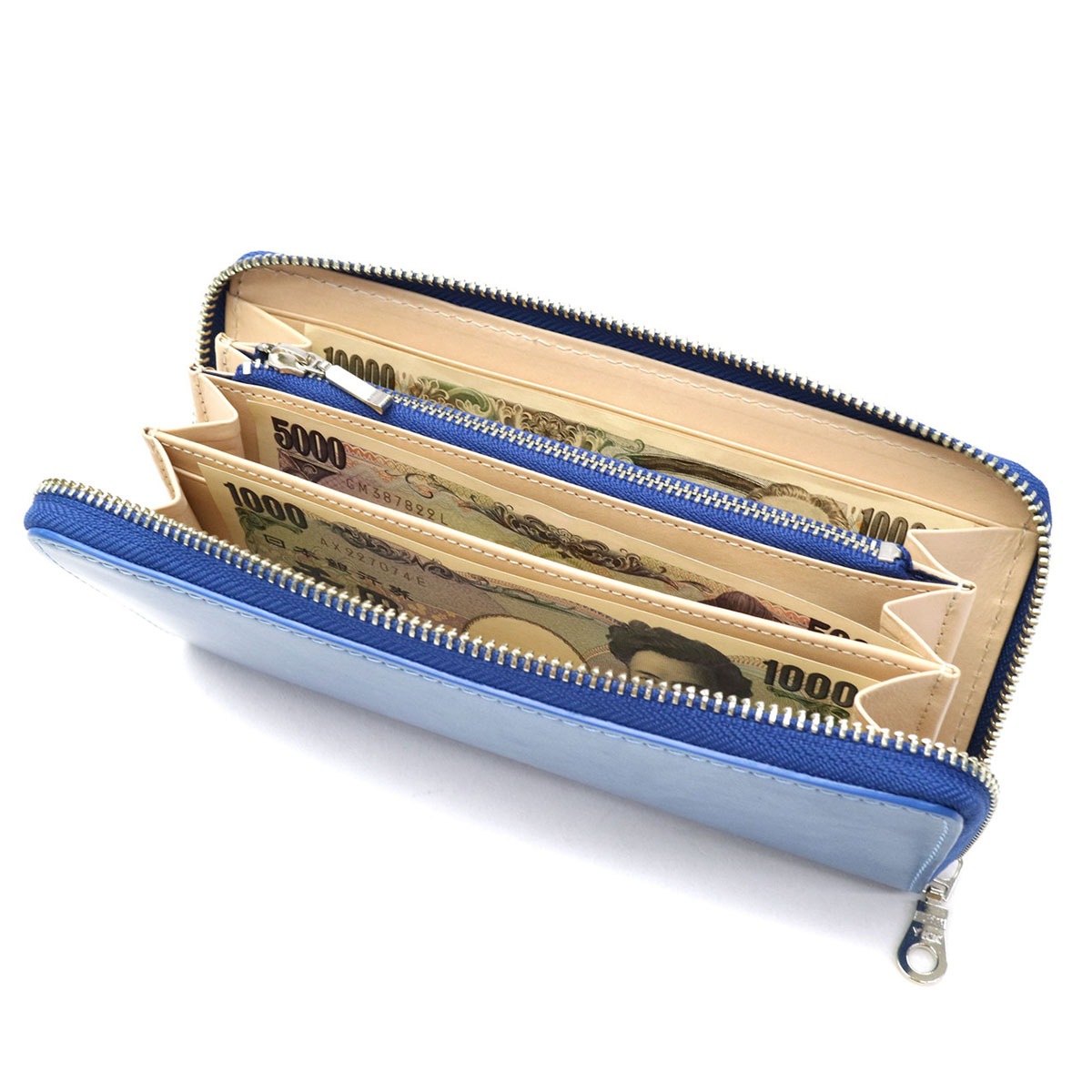 バギーポート 財布 BAGGY PORT ラウンドファスナー長財布 KOI INDIGO DYE SMOOTH 藍染めレザー 本革 メンズ レディース KOI コーアイ ZYS-097 バギーポート 財布 BAGGY PORT ラウンドファスナー長財布 KOI INDIGO DYE SMOOTH 藍染めレザー 本革 メンズ レディース KOI コーアイ ZYS-097