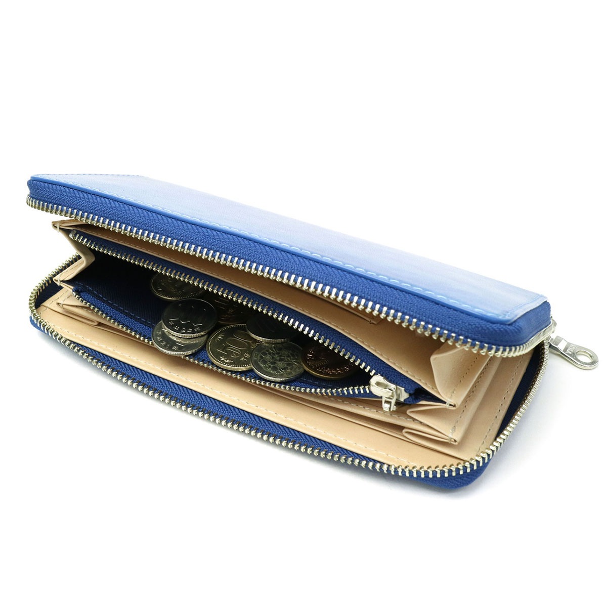 バギーポート 財布 BAGGY PORT ラウンドファスナー長財布 KOI INDIGO DYE SMOOTH 藍染めレザー 本革 メンズ レディース KOI コーアイ ZYS-097 バギーポート 財布 BAGGY PORT ラウンドファスナー長財布 KOI INDIGO DYE SMOOTH 藍染めレザー 本革 メンズ レディース KOI コーアイ ZYS-097