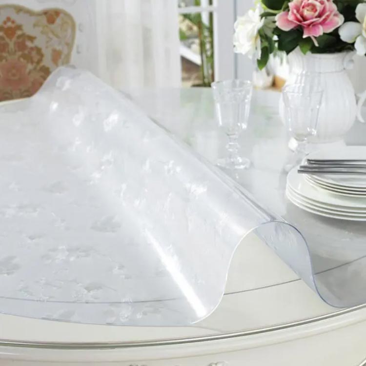 ビニール テーブルクロス 業務用 防水 撥水 円形 クリア 耐熱 透明 撥油 北欧 汚れ防止 傷防止