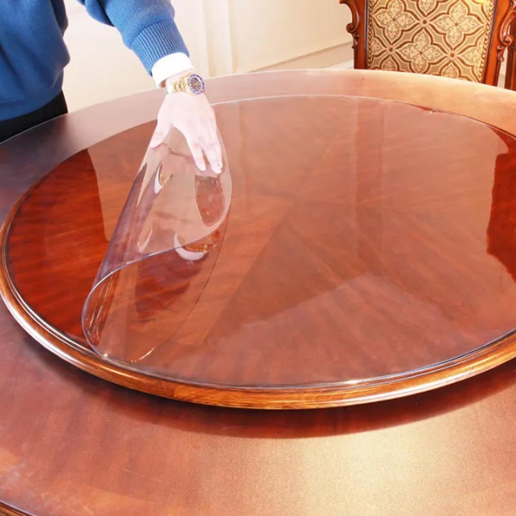 ビニール テーブルクロス 業務用 防水 撥水 円形 クリア 耐熱 透明 撥油 北欧 汚れ防止 傷防止