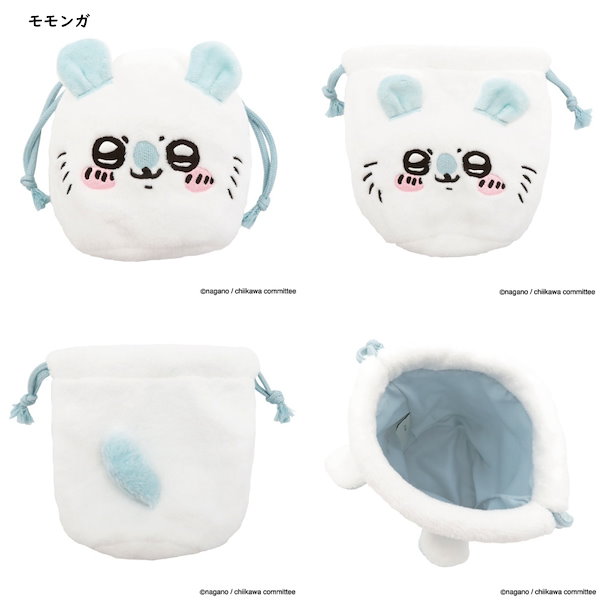【ちいかわ✖️フェイラージャパン】ちいかわ　ピーチドット　巾着 フェイラー ちいかわ ちいかわピーチドット ポーチ - メルカリ