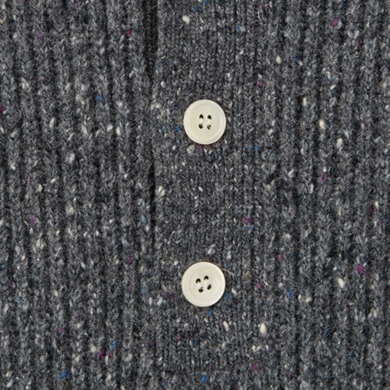 Dunst 女性用ユニセックスチャンキーラグビーセーターダークメランジグレー UDSW4C114G3 Dunst 女性用ユニセックスチャンキーラグビーセーターダークメランジグレー UDSW4C114G3