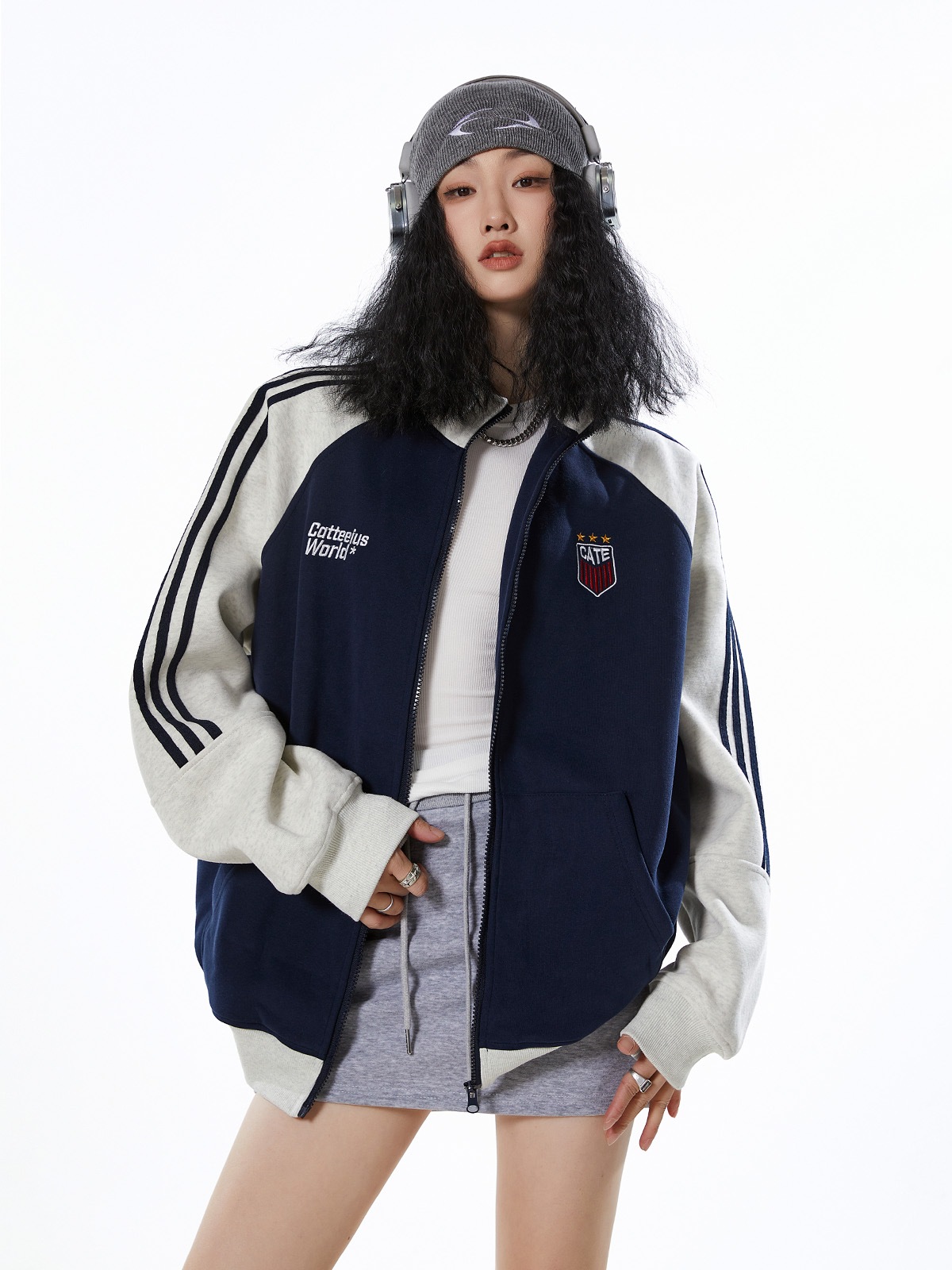 2024 秋冬 韓国 かわいい レディース ハイネック スタンドネック