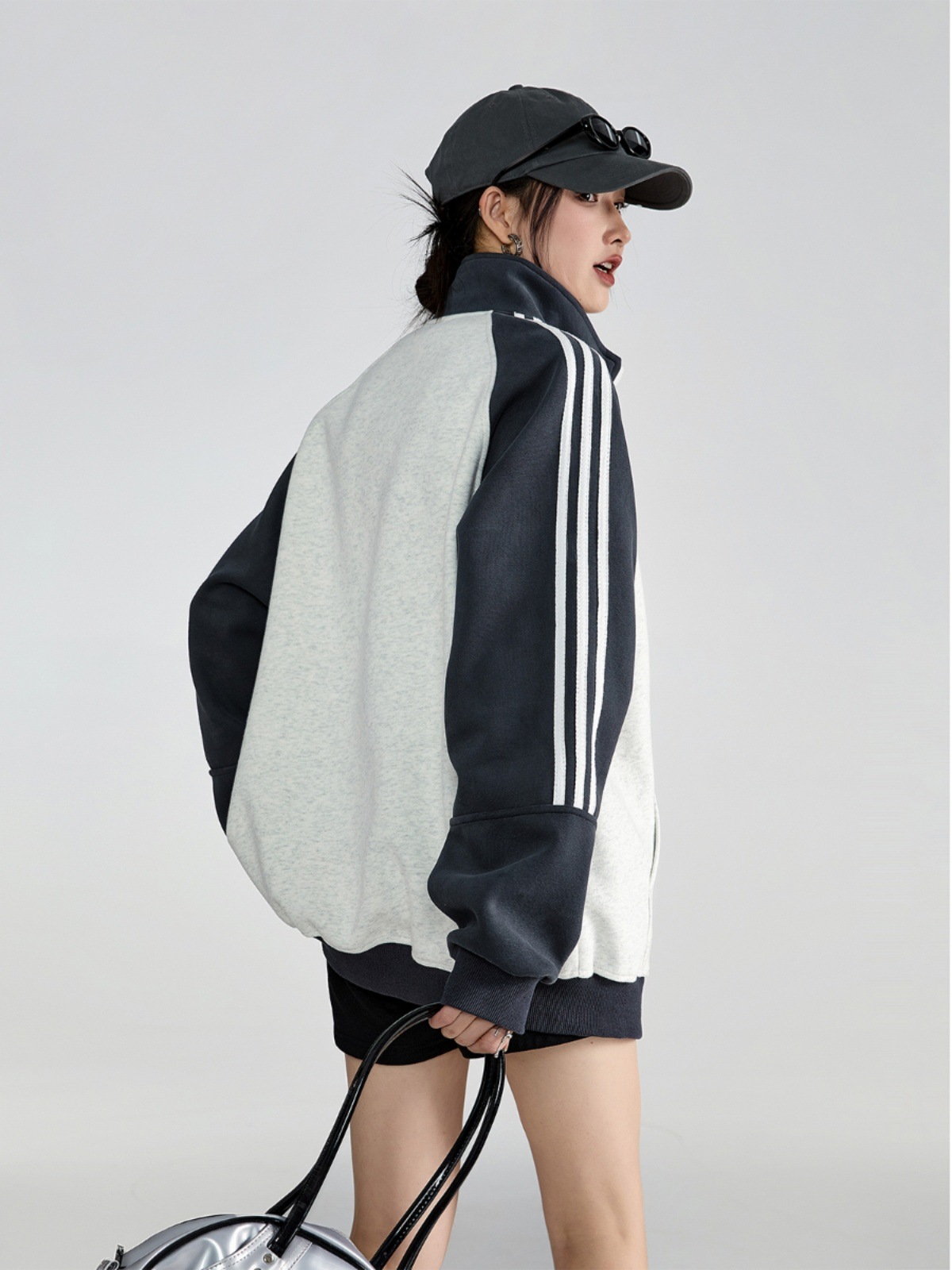 2024 秋冬 韓国 かわいい レディース ハイネック スタンドネック