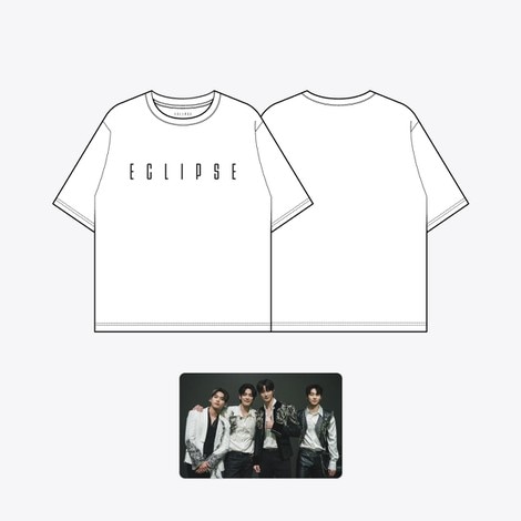K drama Lovely runner T-SHIRT + Photo Card set RED/WHITE