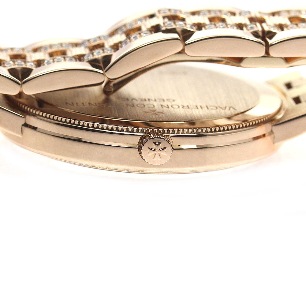 ヴァシュロン・コンスタンタン VACHERON CONSTANTIN ref.81574 パトリモニー K18PG ダイヤベゼル 手巻き メンズ 美品 _757026【中古】 ヴァシュロン・コンスタンタン VACHERON CONSTANTIN ref.81574 パトリモニー K18PG ダイヤベゼル 手巻き メンズ 美品 _757026【中古】