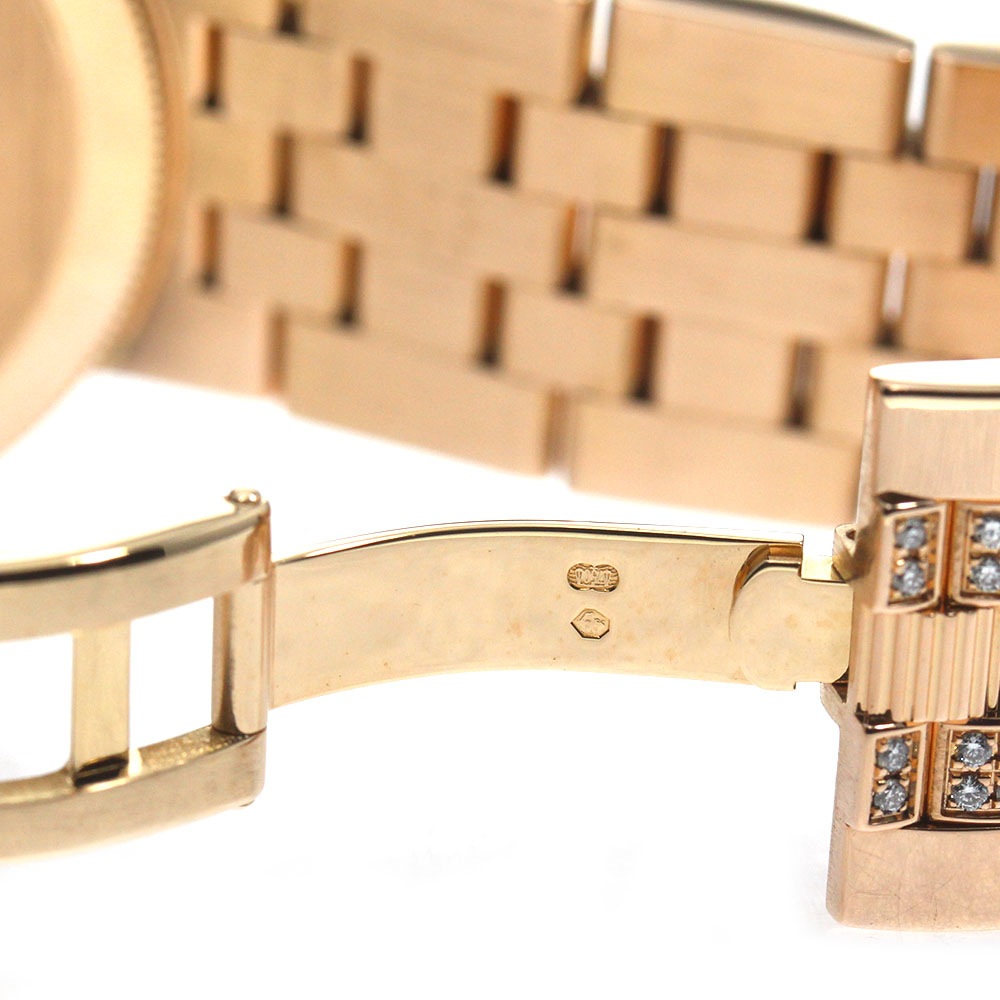 ヴァシュロン・コンスタンタン VACHERON CONSTANTIN ref.81574 パトリモニー K18PG ダイヤベゼル 手巻き メンズ 美品 _757026【中古】 ヴァシュロン・コンスタンタン VACHERON CONSTANTIN ref.81574 パトリモニー K18PG ダイヤベゼル 手巻き メンズ 美品 _757026【中古】