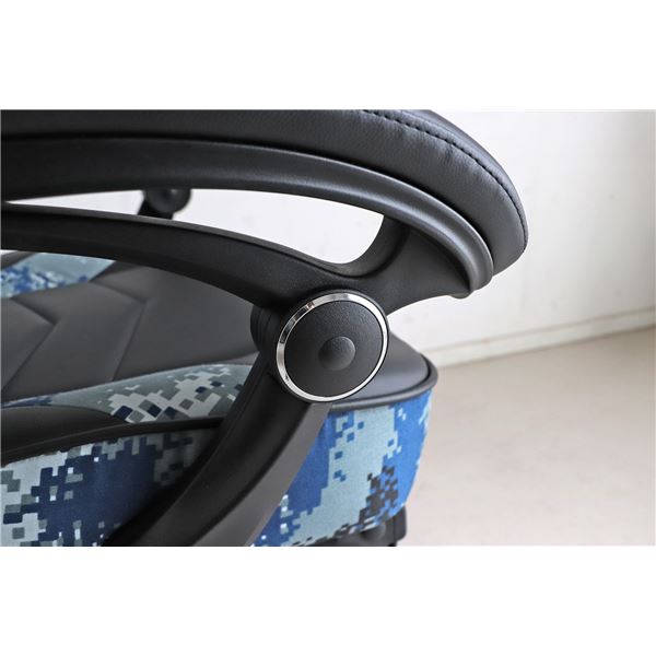 SeAGA-03 サバイバーオフィスチェア ブルー [組立品]