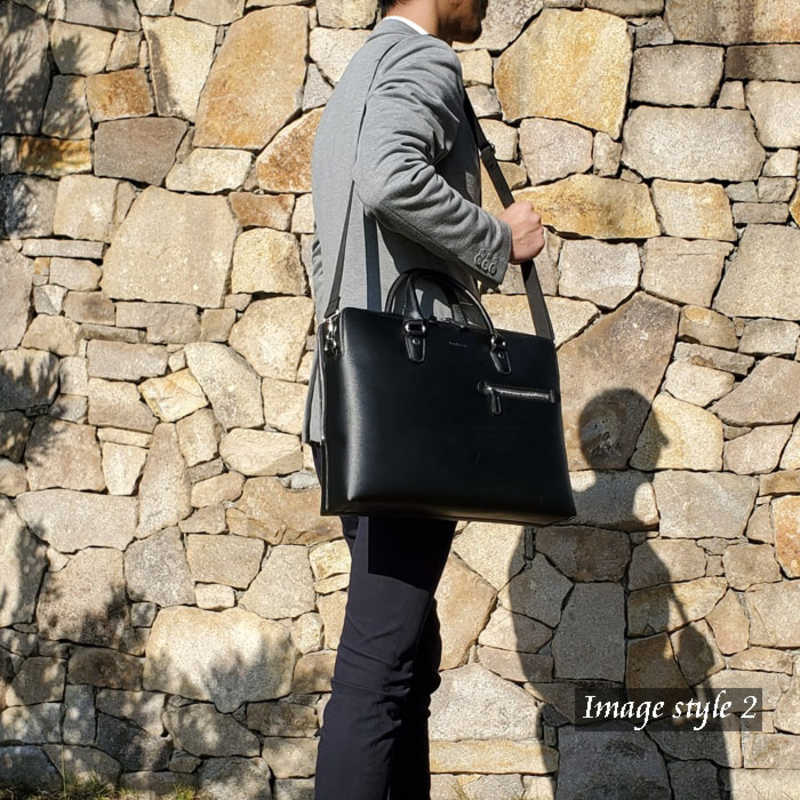 平野 HAMILTON (ハミルトン) 2WAYブリーフケース 2室式 ビジネスバッグ メンズ レディース ユニセックス B4対応 26691BK 平野 HAMILTON (ハミルトン) 2WAYブリーフケース 2室式 ビジネスバッグ メンズ レディース ユニセックス B4対応 26691BK