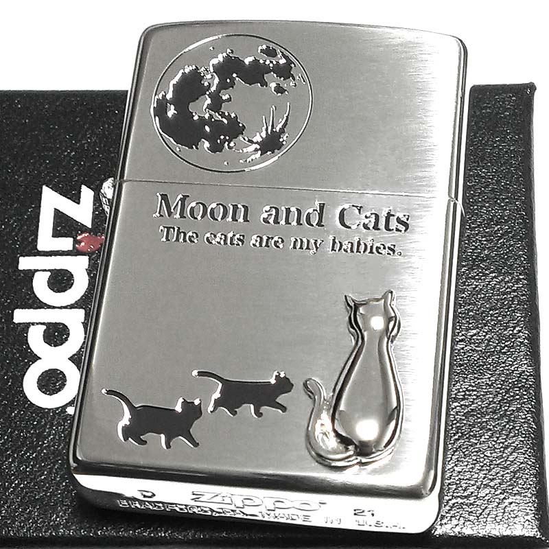 ZIPPO ライター ムーン キャット ジッポ シルバー 猫 可愛い 立体ネコメタル 銀燻し 女性 レディース 月とねこ かわいい おしゃれ 黒 メンズ ギフト プレゼント ZIPPO ライター ムーン キャット ジッポ シルバー 猫 可愛い 立体ネコメタル 銀燻し 女性 レディース 月とねこ かわいい おしゃれ 黒 メンズ ギフト プレゼント