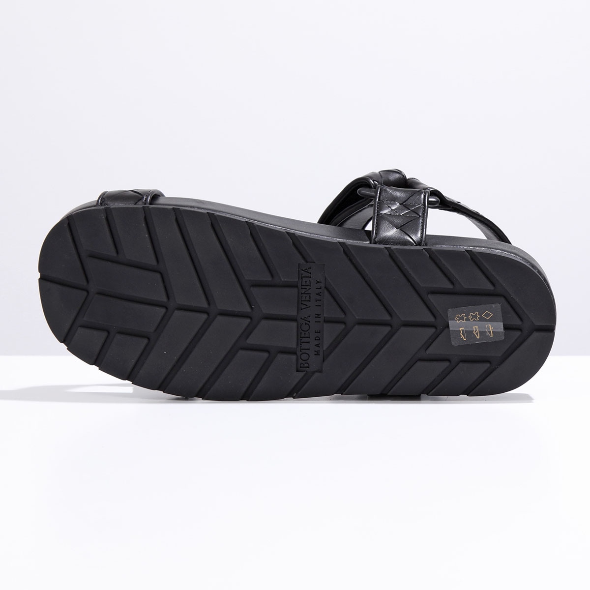 BOTTEGA VENETA ボッテガヴェネタ サンダル TRIP トリップ 775305 V3HB0 メンズ イントレチャート レザー スリングバッグ シュー