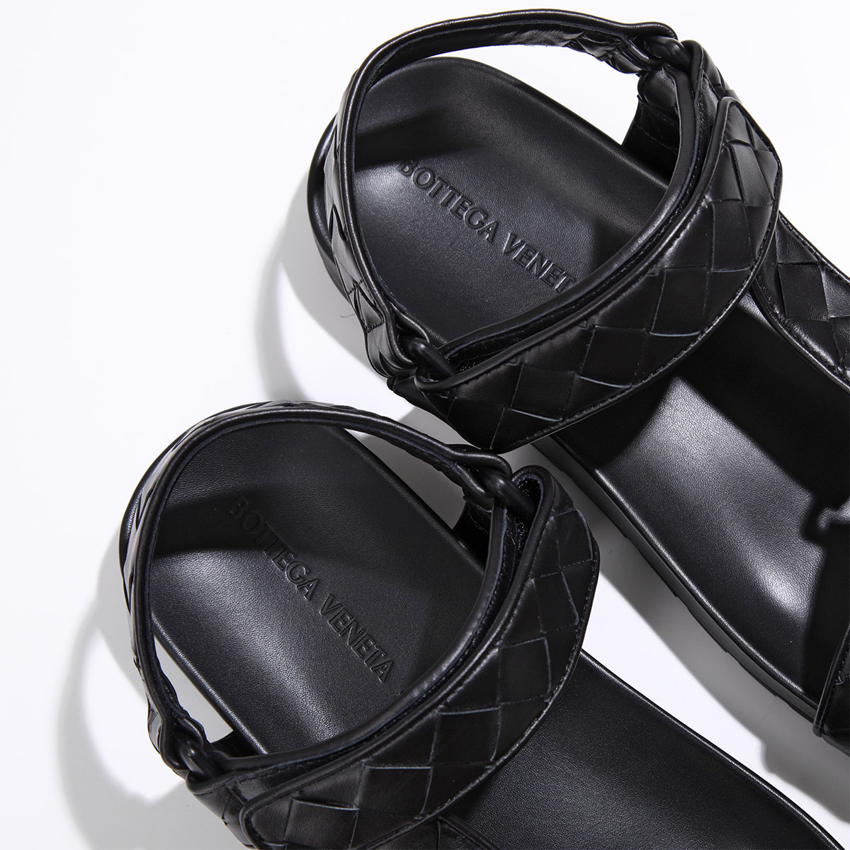 BOTTEGA VENETA ボッテガヴェネタ サンダル TRIP トリップ 775305 V3HB0 メンズ イントレチャート レザー スリングバッグ シュー