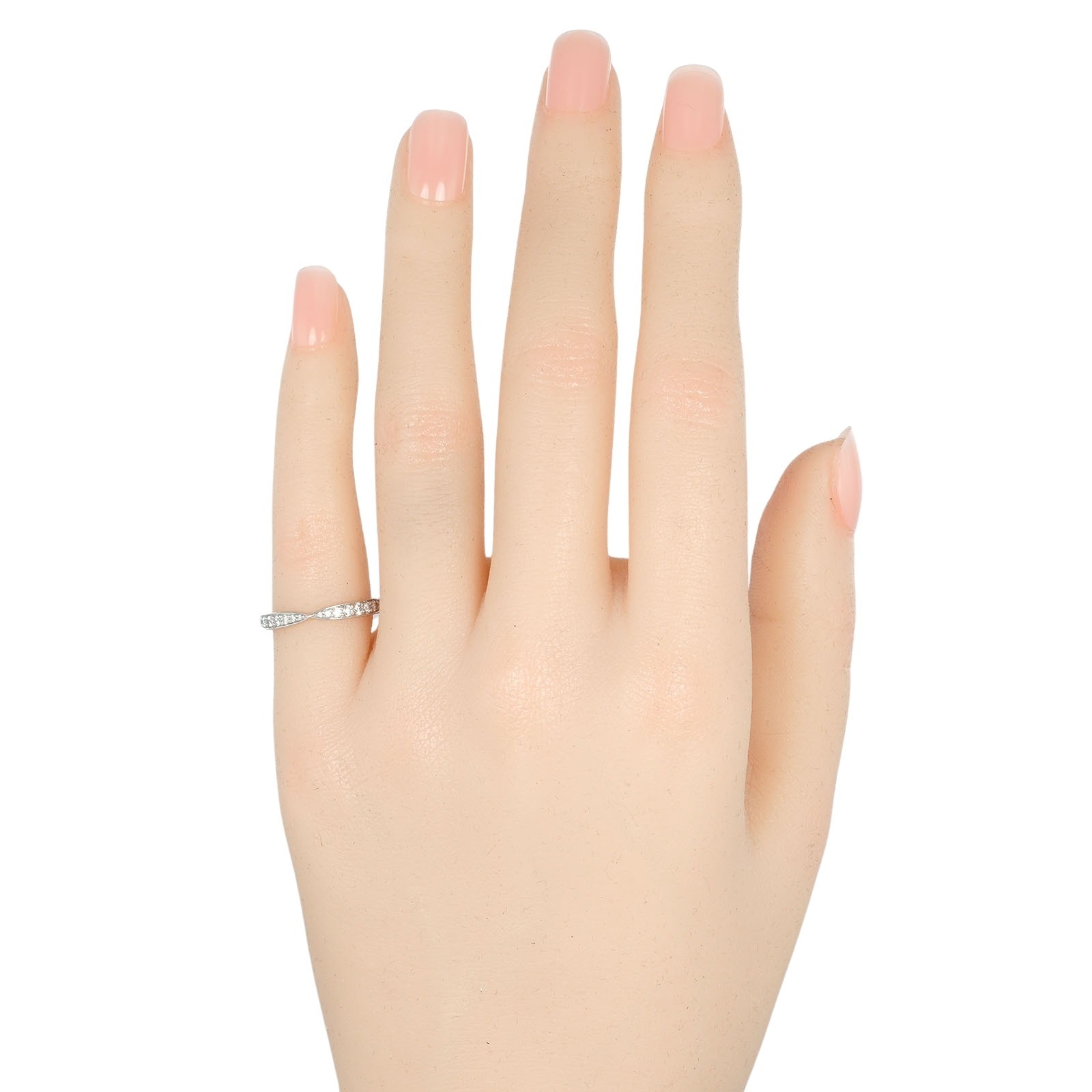 ハーモニー リング・指輪 Pt950プラチナ ダイヤモンド 6.5号 約2.44g レディース 中古品 Aランク ハーモニー リング・指輪 Pt950プラチナ ダイヤモンド 6.5号 約2.44g レディース 中古品 Aランク