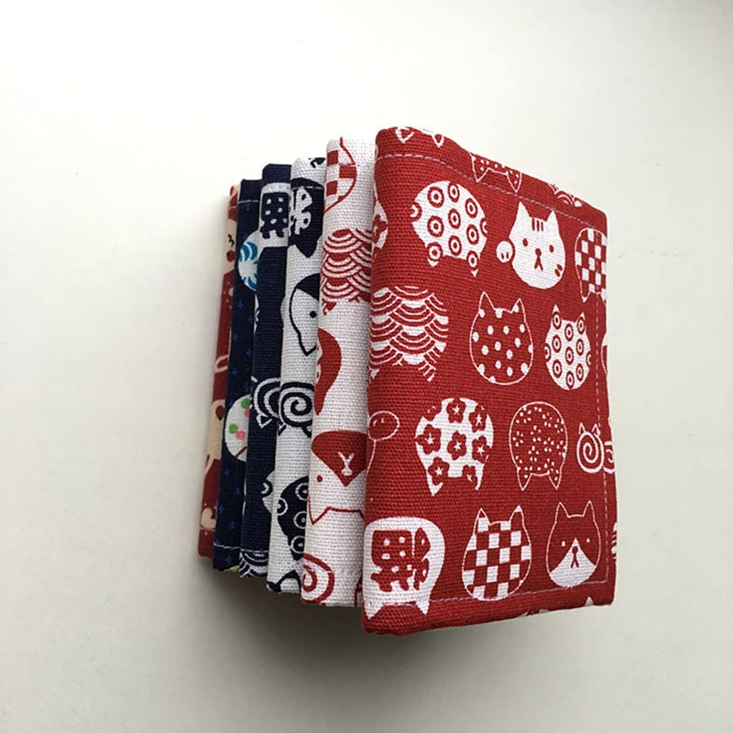 【20%OFFクーポン】財布 レディース 学生 2つ折り 小型 猫柄 帆布 ボタン 大容量 カード入れ 小銭入れ 使いやすい 多機能 コンパクト 軽量 コインケース ウォレット かわいい ファッション