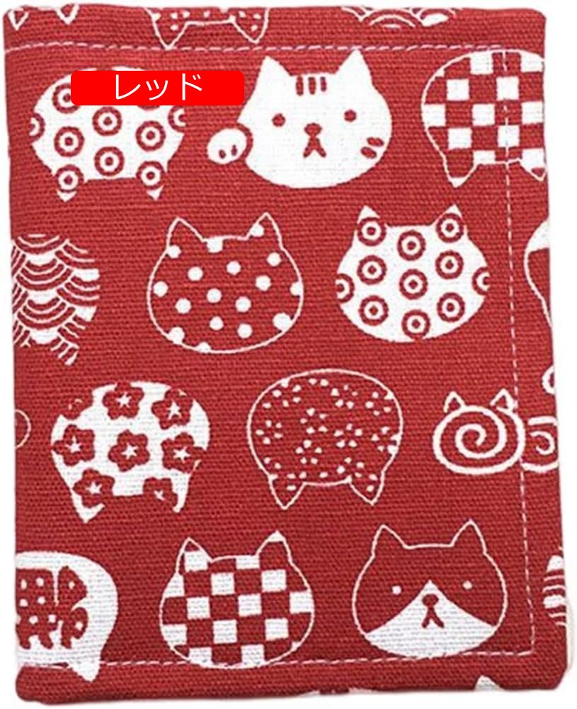 【20%OFFクーポン】財布 レディース 学生 2つ折り 小型 猫柄 帆布 ボタン 大容量 カード入れ 小銭入れ 使いやすい 多機能 コンパクト 軽量 コインケース ウォレット かわいい ファッション