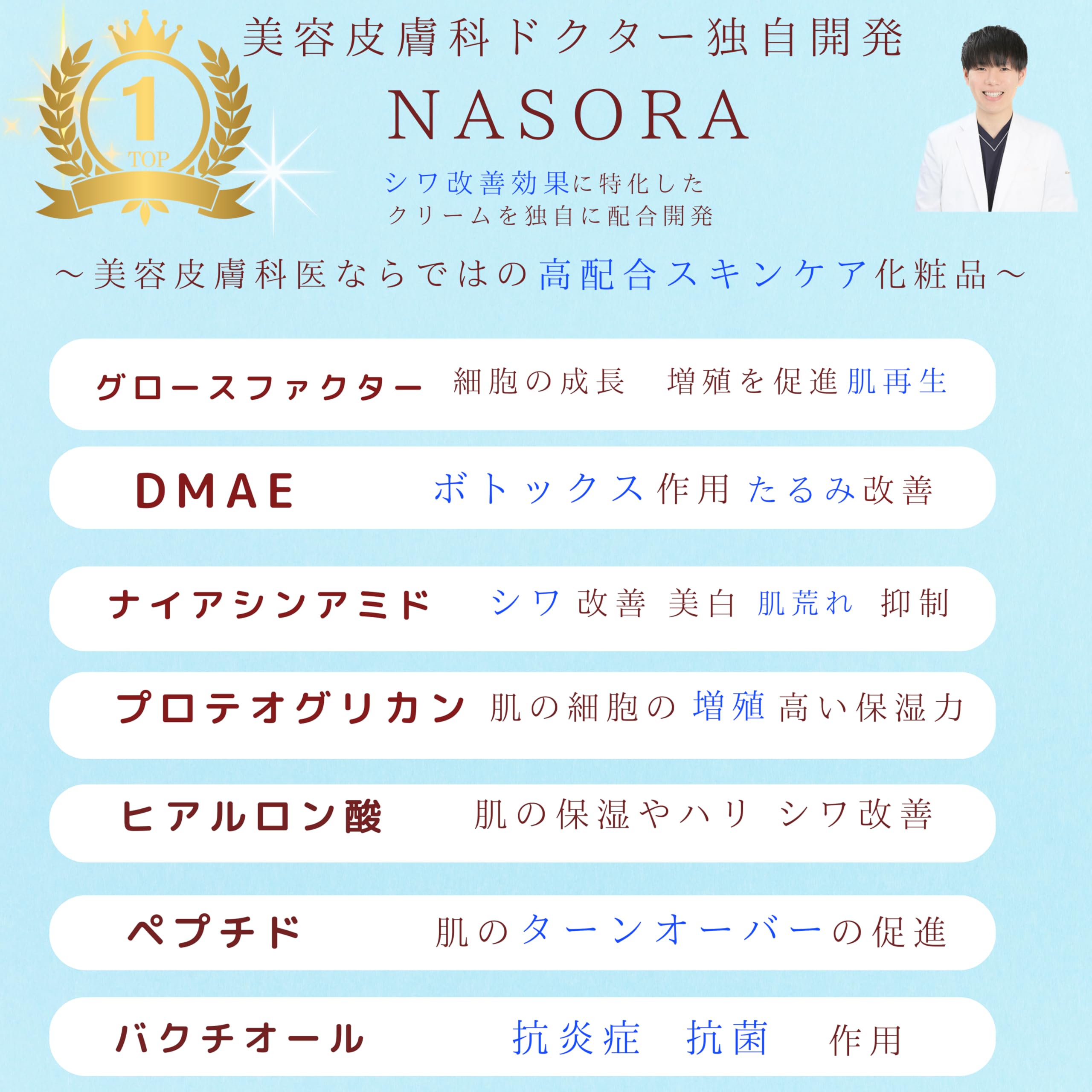 美容皮膚科医監修ドクターズコスメ HCクリーム20g ほうれい線をはじめ