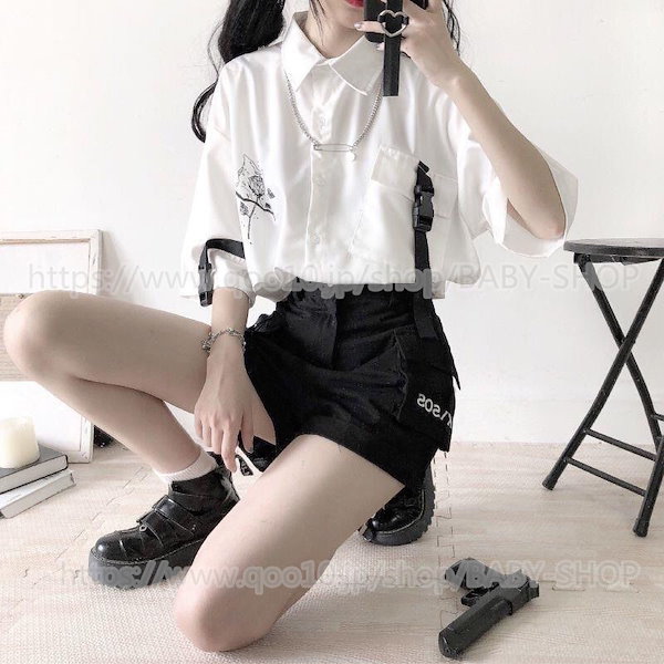 Qoo10] 【追加金額なし】韓国ファッショントップス