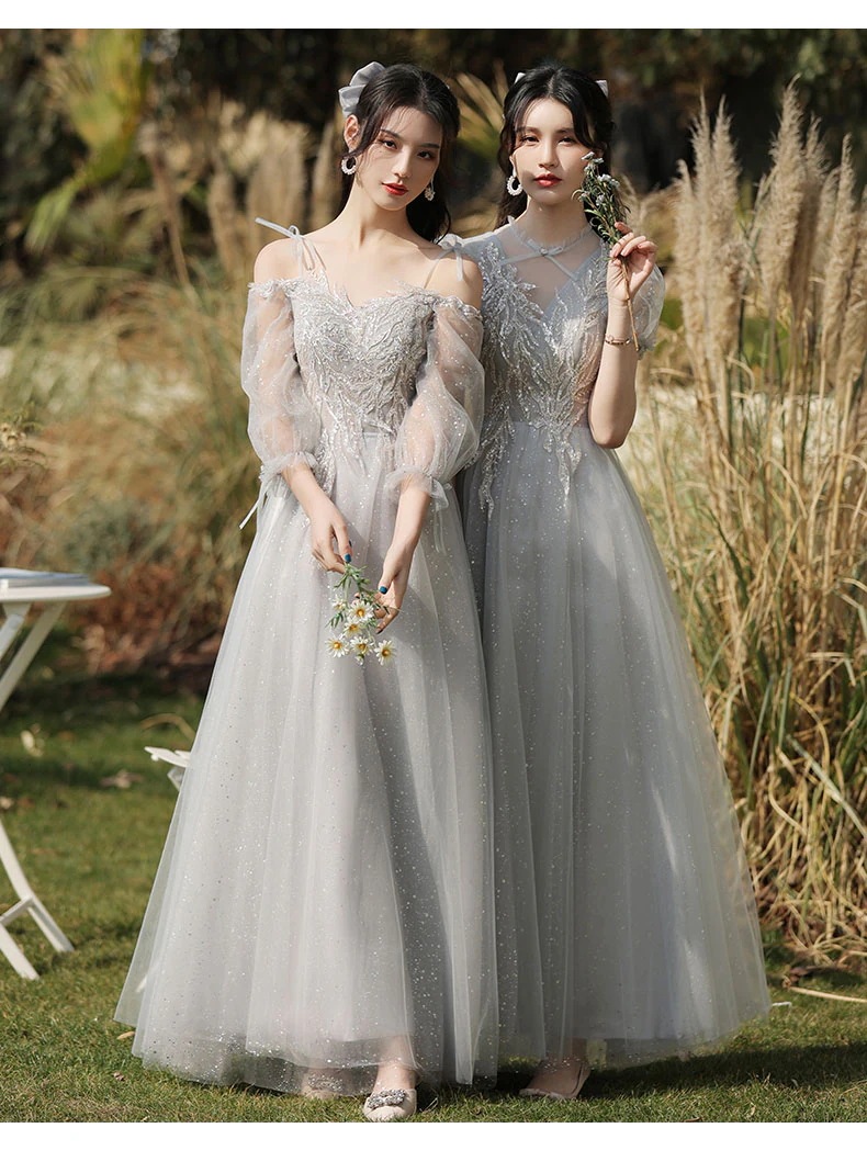 パーティードレス 大きいサイズ 高級感 成人式 結婚式ドレス 誕生日 花嫁 司会パーティードレス一 Vネック/韓国ファッション/ロングワンピース ブライズメイド服母の日