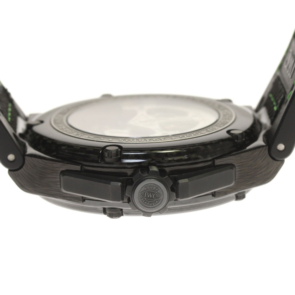 IWC SCHAFFHAUSEN IW322404 インヂュニア カーボンパフォーマンス セラミック 世界限定1000本 自動巻き メンズ _816837【中古】 IWC SCHAFFHAUSEN IW322404 インヂュニア カーボンパフォーマンス セラミック 世界限定1000本 自動巻き メンズ _816837【中古】