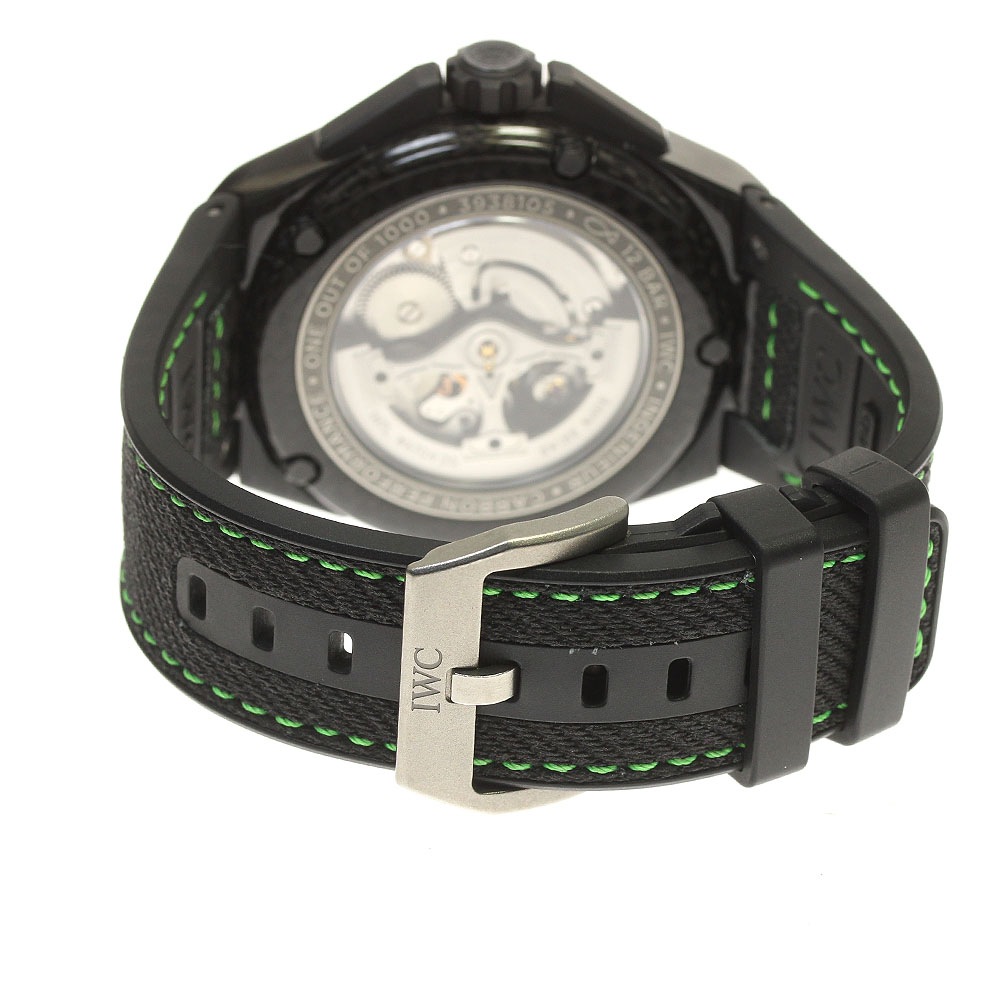IWC SCHAFFHAUSEN IW322404 インヂュニア カーボンパフォーマンス セラミック 世界限定1000本 自動巻き メンズ _816837【中古】 IWC SCHAFFHAUSEN IW322404 インヂュニア カーボンパフォーマンス セラミック 世界限定1000本 自動巻き メンズ _816837【中古】