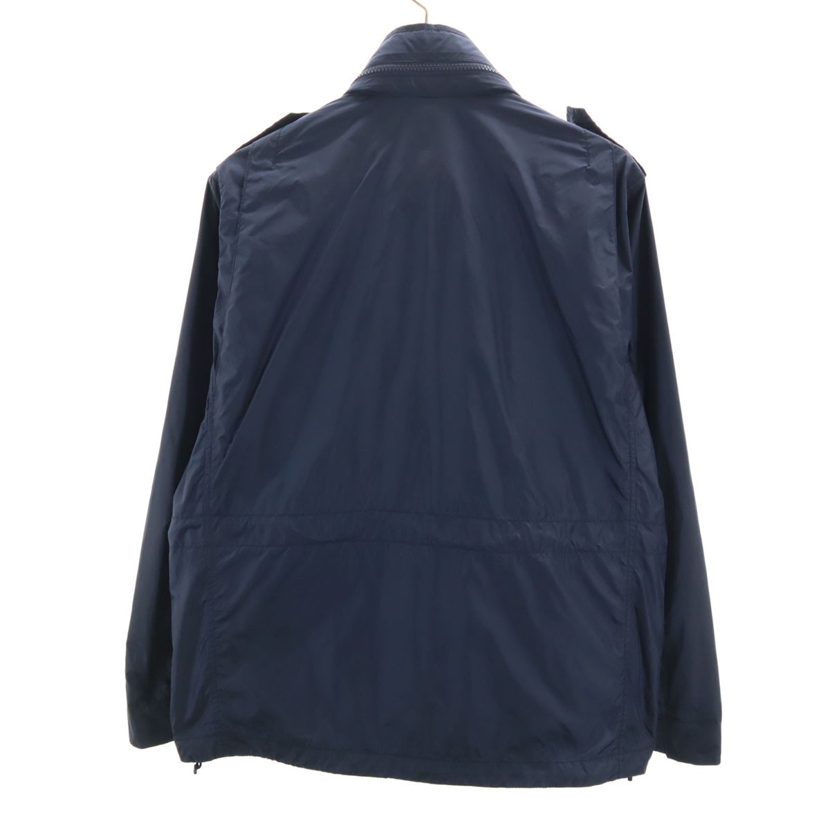 グローブ トレッカー ジャケット S ネイビー NP71622 アウトドア 収納袋付き メンズ 古着