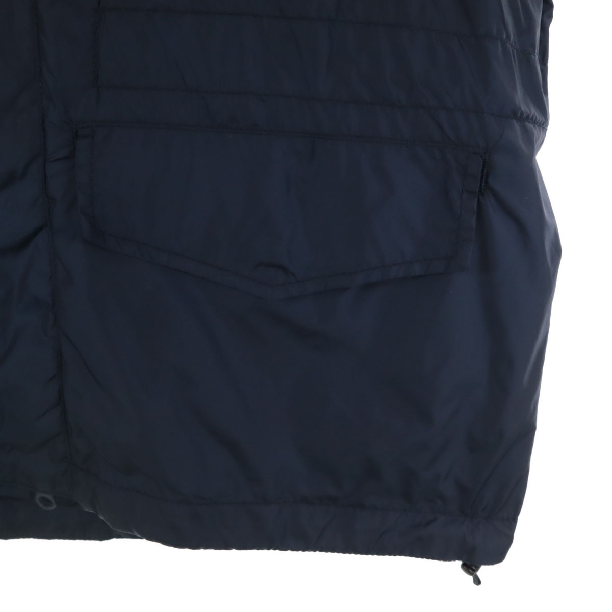 グローブ トレッカー ジャケット S ネイビー NP71622 アウトドア 収納袋付き メンズ 古着