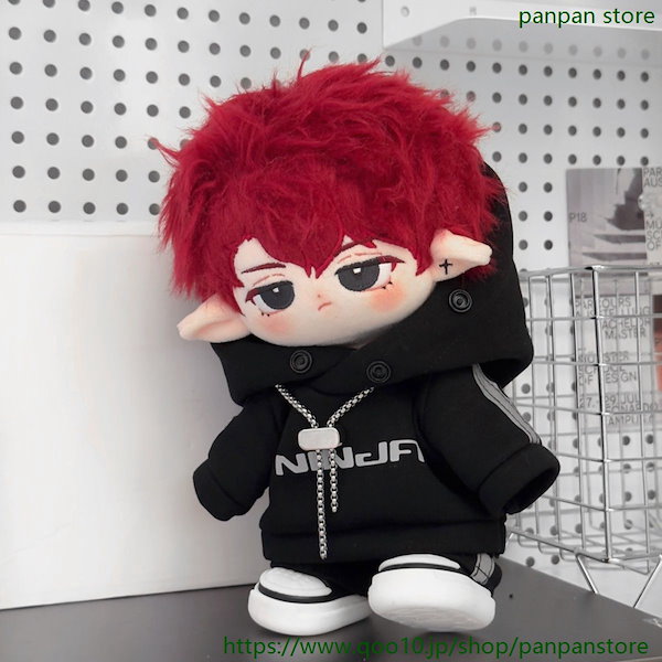 Qoo10] 20cm ぬいぐるみ 服 忍者 服 4点