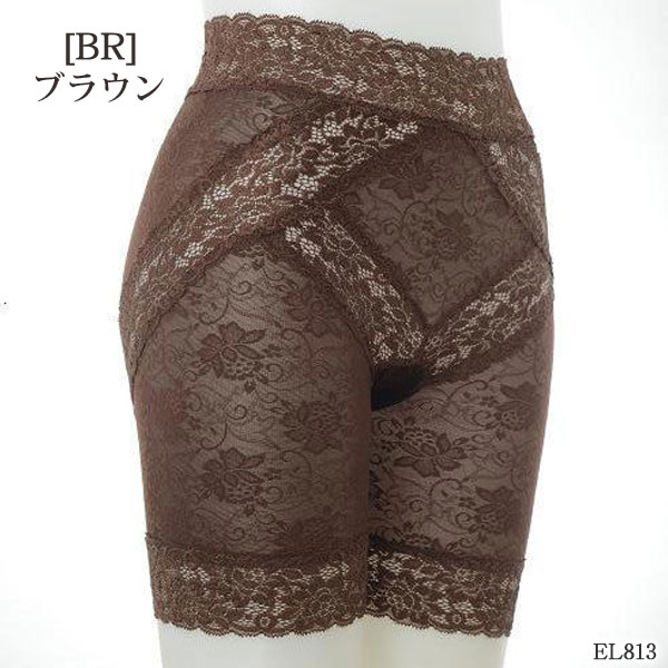 メール便可 ランジュドアッシュ コントロールショーツガードル (MLサイズ) メール便2点まで EL813 【K】 メール便可 ランジュドアッシュ コントロールショーツガードル (MLサイズ) メール便2点まで EL813 【K】