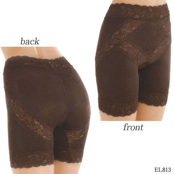 メール便可 ランジュドアッシュ コントロールショーツガードル (MLサイズ) メール便2点まで EL813 【K】 メール便可 ランジュドアッシュ コントロールショーツガードル (MLサイズ) メール便2点まで EL813 【K】